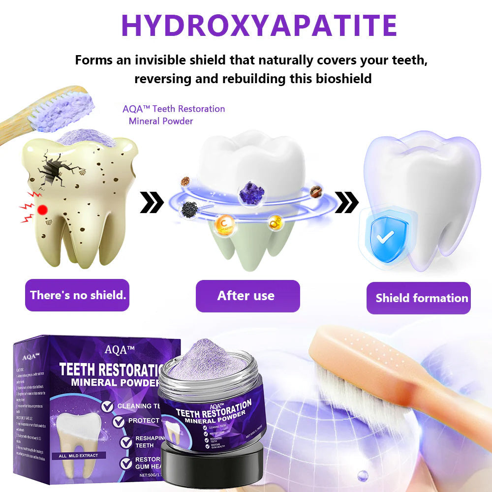 Teeth Restoration Mineral Powder🦷(ADA recommended) (🎁Flash Sale - Don’t Miss Out)