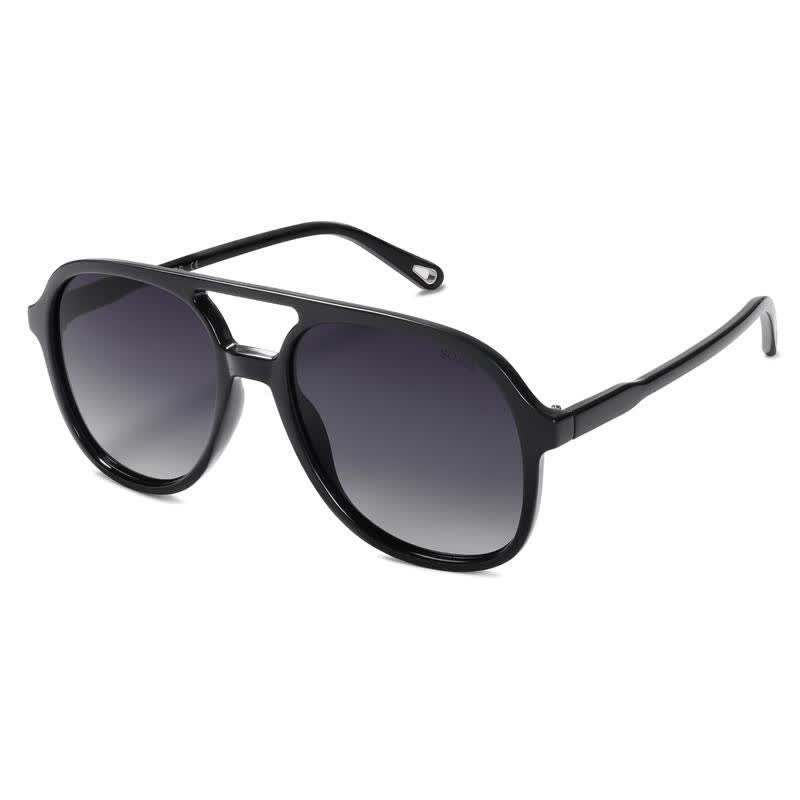 Retro-Vintage Double Bridges Polarized Aviator Sunglasses