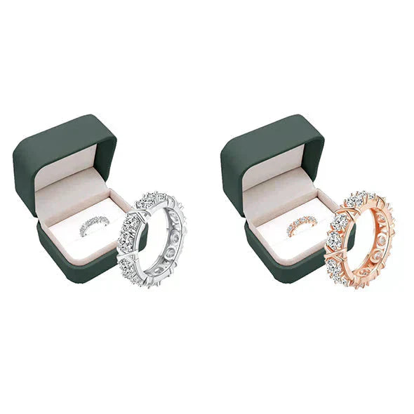 (🔥LAST DAY SALE-80% OFF) QIAWI™ Magnetology Moissanite Diamond Ring