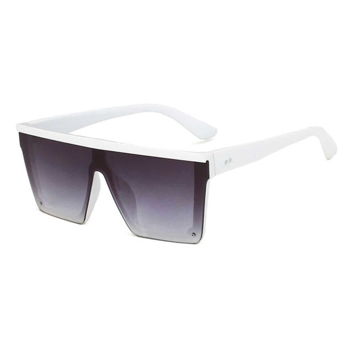Trendy Large Frame One-piece Street Style Driving Retro Sunglasses