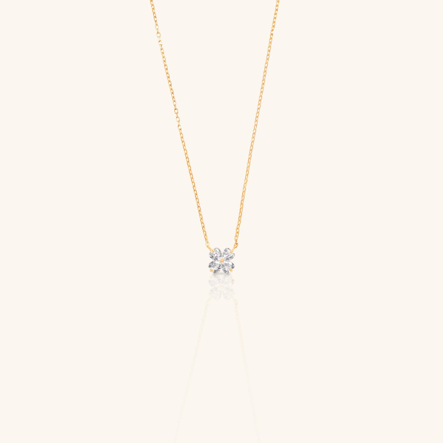 One Flower Chain Pendant