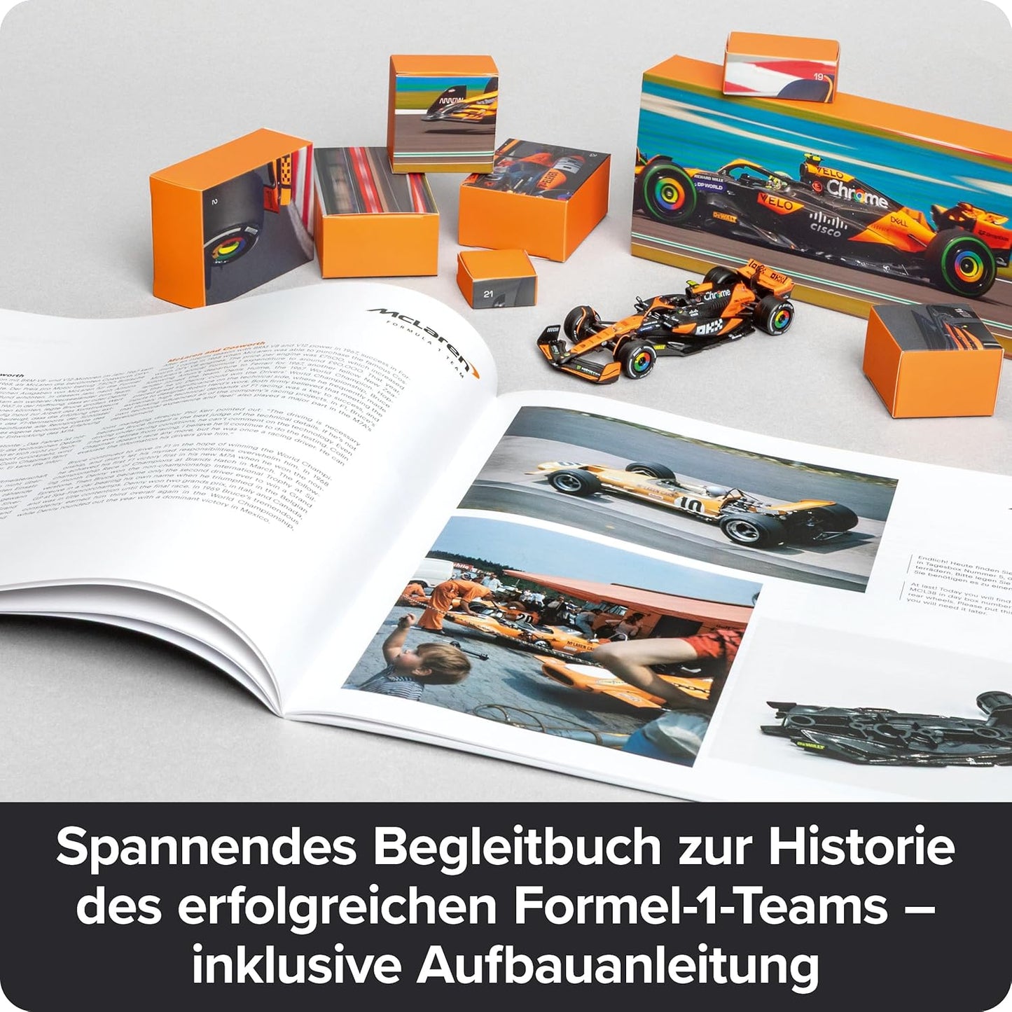 🔥HOT SALE 70% OFF✨McLaren Racing Advent Calendar 2025 Model Kit🏎️