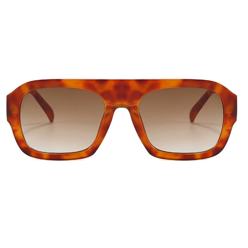 Square Large Frame Trendy Sunglasses