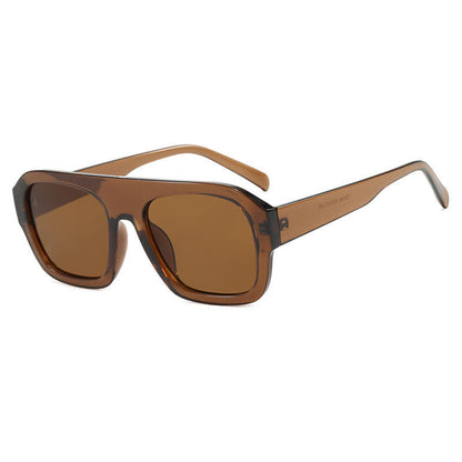 Square Large Frame Trendy Sunglasses