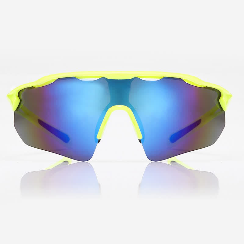 Unisex Windproof Hollow Out Sporty Sunglasses for Cycling Driving Running