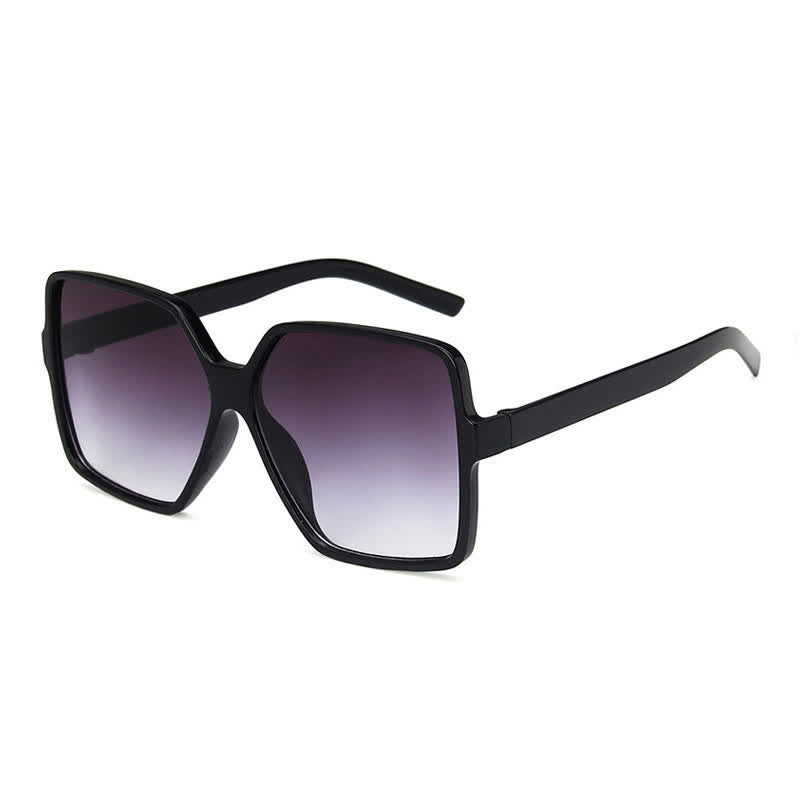 Square Frame Vintage Oversized Sunglasses