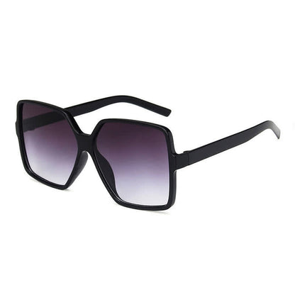 Square Frame Vintage Oversized Sunglasses