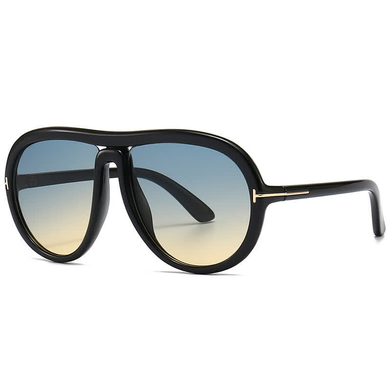 'T' Design Hipster Aviator Sunglasses