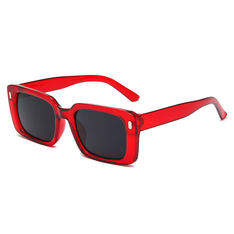 Classic Retro Unisex Rectangle Frame Sunglasses
