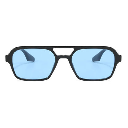 Double Bridges Retro Aviator Sunglasses