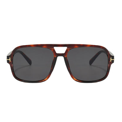 Double Bridges Retro-Vintage Aviator Sunglasses