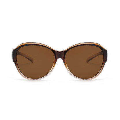Fit Over Glasses Butterfly Frame Polarized Sunglasses