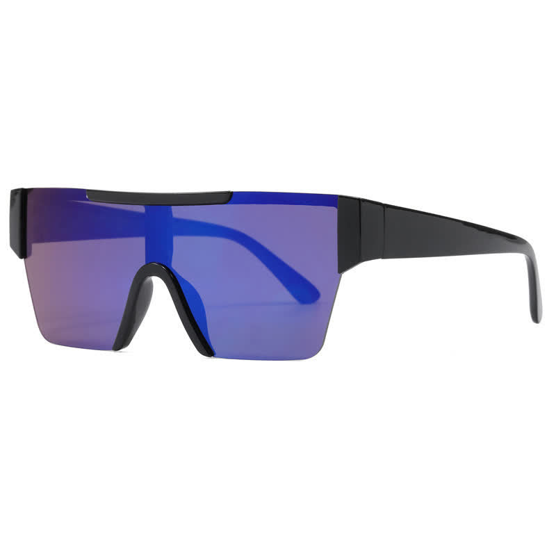 Unisex One-piece Frame Sports Sunglasses