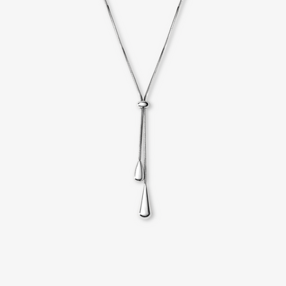Teardrop Lariat Y-Chain Pendant
