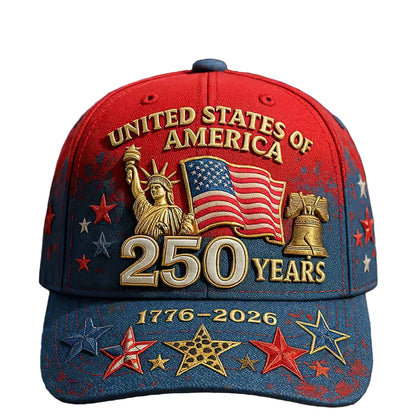 US 250th Anniversary Patriotic Cap – Wear Liberty with Pride