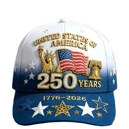 US 250th Anniversary Patriotic Cap – Wear Liberty with Pride