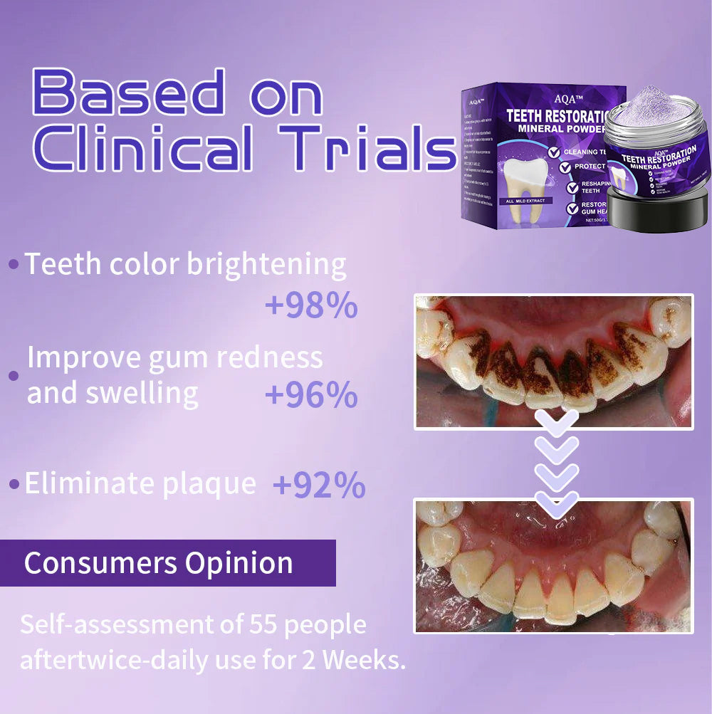 Teeth Restoration Mineral Powder🦷(ADA recommended) (🎁Flash Sale - Don’t Miss Out)