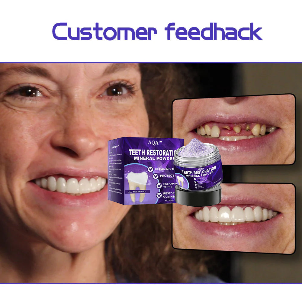 Teeth Restoration Mineral Powder🦷(ADA recommended) (🎁Flash Sale - Don’t Miss Out)