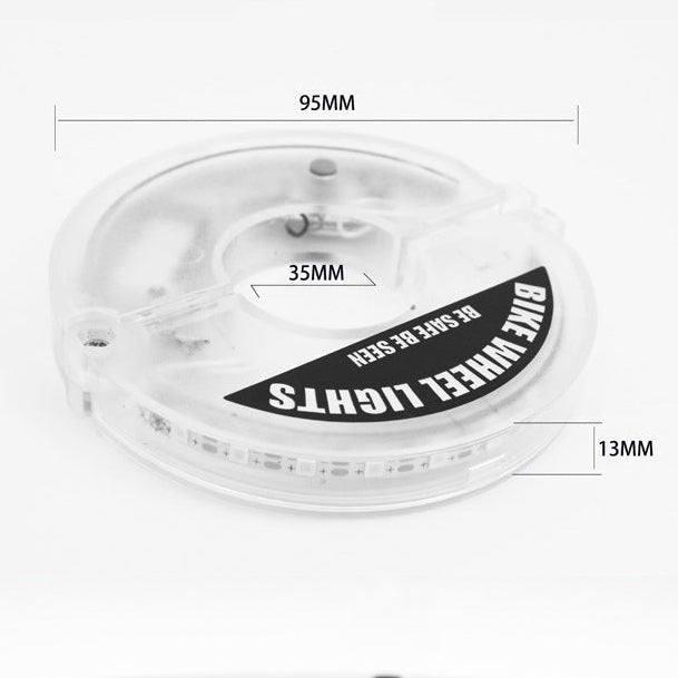 Rechargeable LED Bicycle Wheel Hub Lights