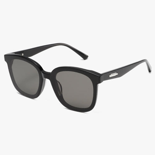 Chic Square Frame Sunglasses with Nylon Lenses
