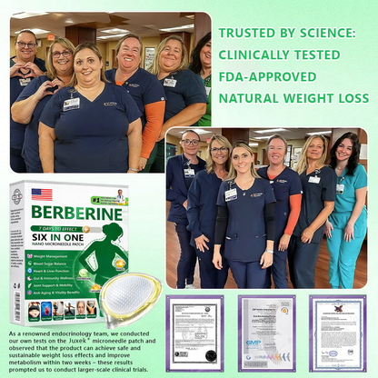 𝑩𝒆𝒓𝑏𝘦𝘳𝑖𝗇𝒆 𝟔-𝗶𝙣-𝟏 𝑁𝑎𝑛𝑜 𝘔𝘪𝘤𝘳𝘰𝘯𝘦𝘦𝘥𝘭𝘦 𝖯𝚊𝗍𝖼𝗁 |✅Backed by science | 6-in-1 formula | Results in 7 days 🏅