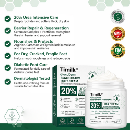 Frinoxio® GlucoDerm Regenerative Foot Cream
