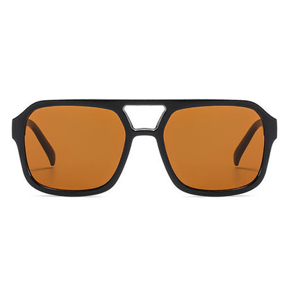 Double Bridges Square Frames Retro-Vintage Sunglasses