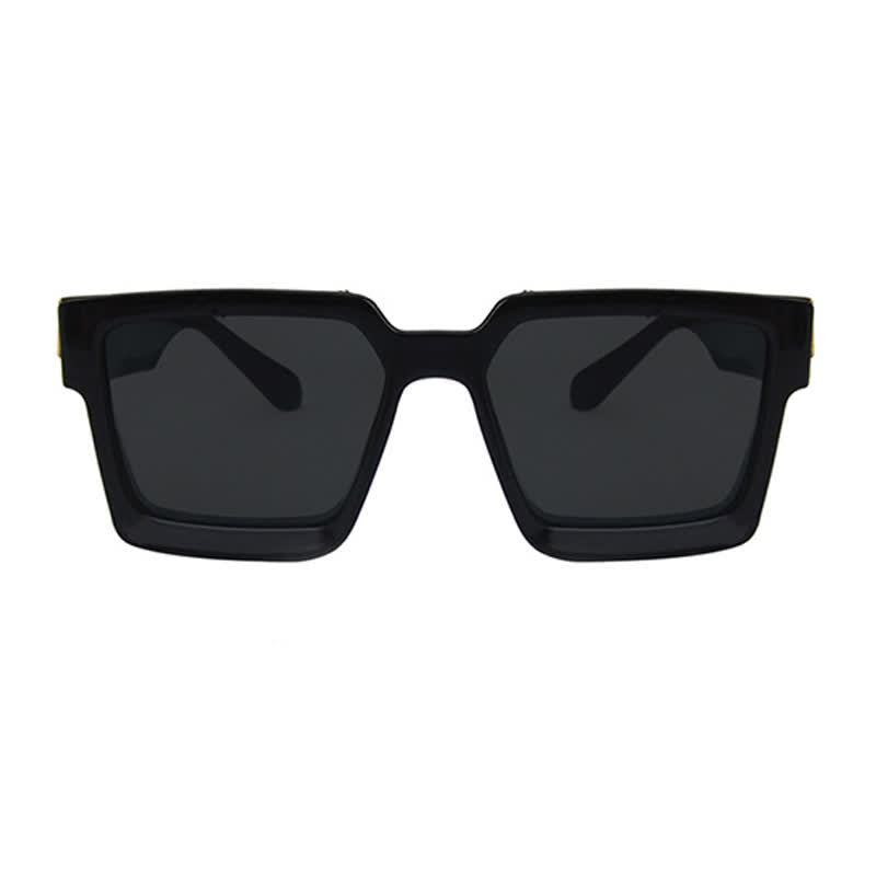 Square Frames Hipster Oversized Sunglasses
