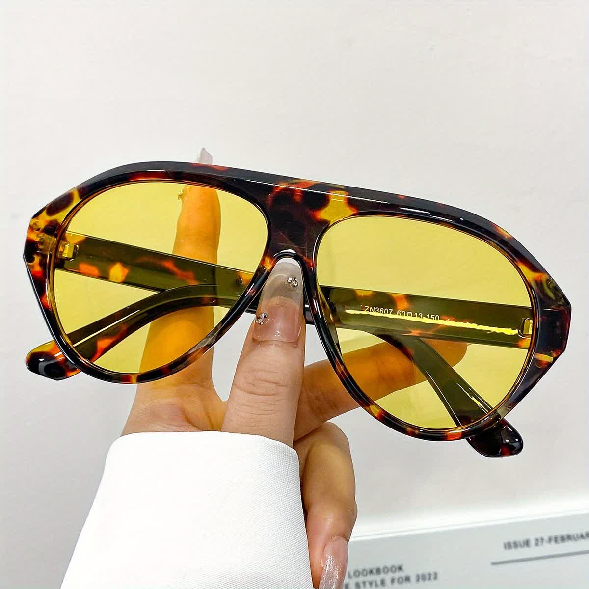 Leopard Print/Yellow