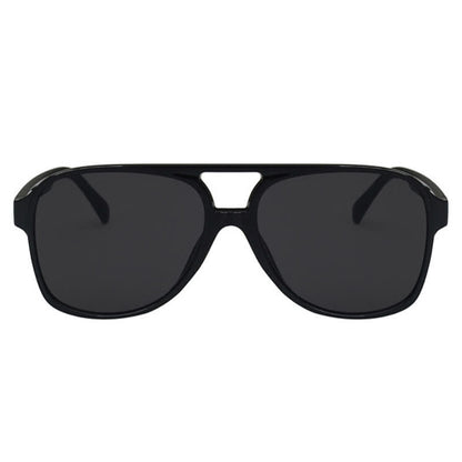 Double Bridges Fashion Aviator Sunglasses