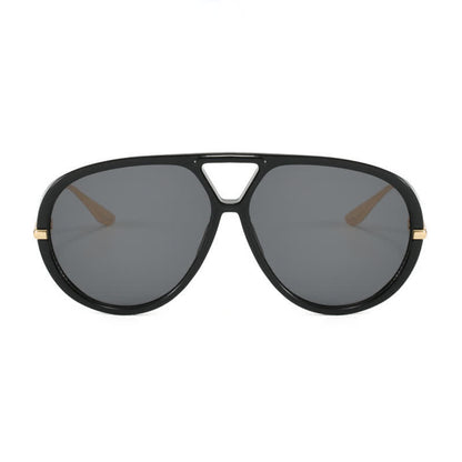 Fashion Double Bridges Aviator Sunglasses