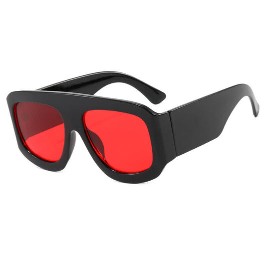 Oversized Square Frame Hipster Sunglasses