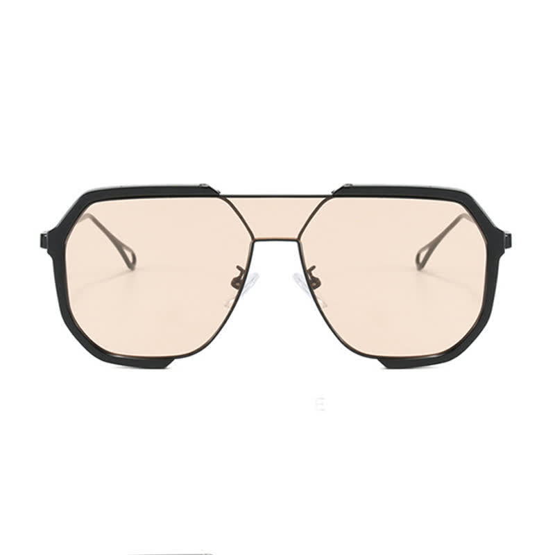 Unisex Double Bridges Aviator Sunglasses