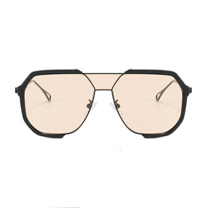 Unisex Double Bridges Aviator Sunglasses
