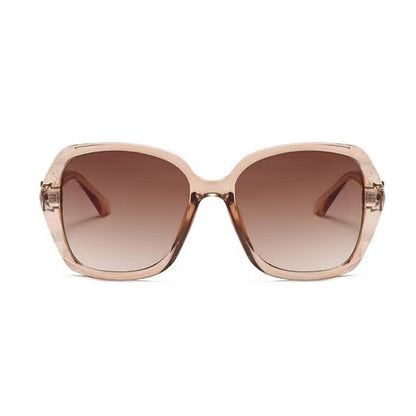 Square Frame Oversized Polarized Driving Sunglasses