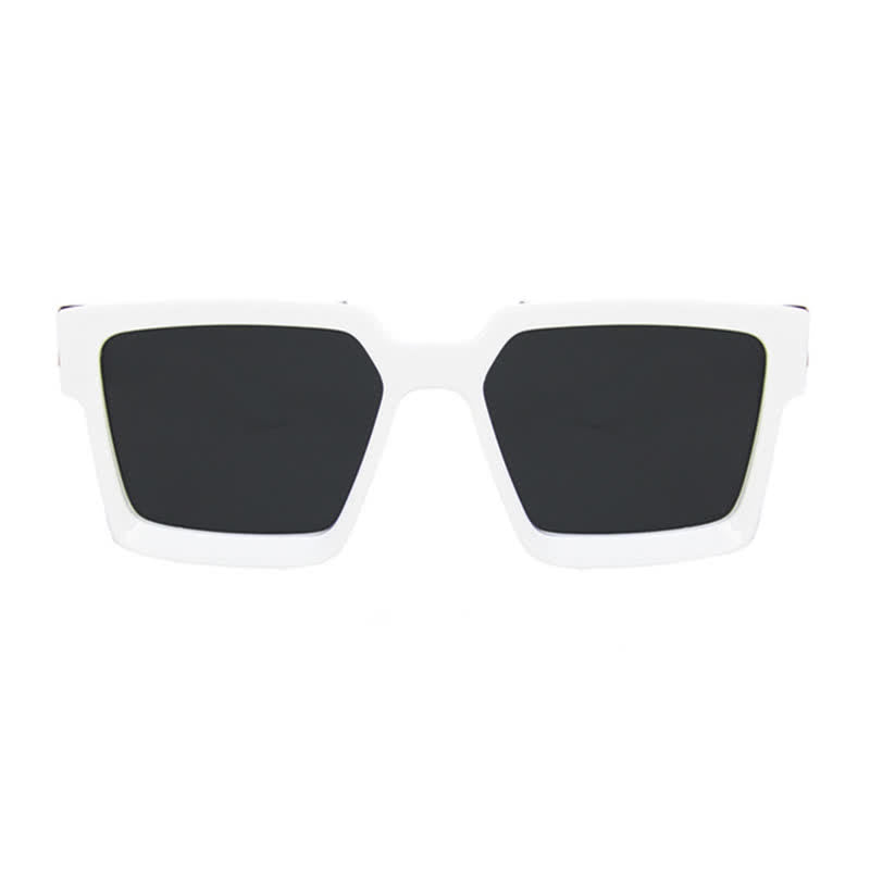 Square Frames Hipster Oversized Sunglasses