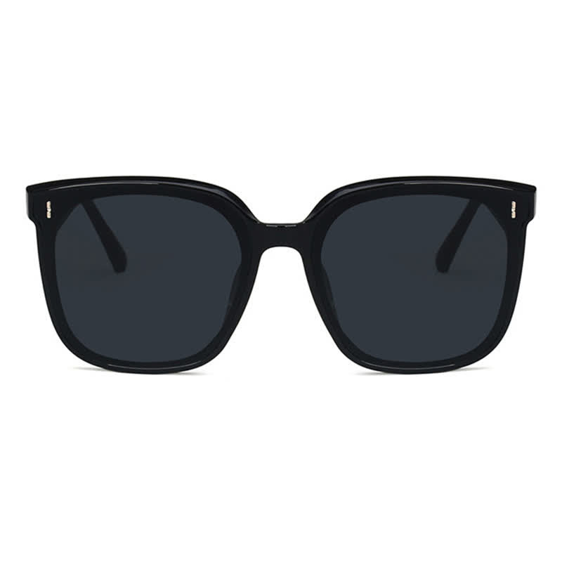 Square Frames Hipster Oversized Sunglasses