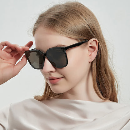 Square Frames Hipster Oversized Sunglasses