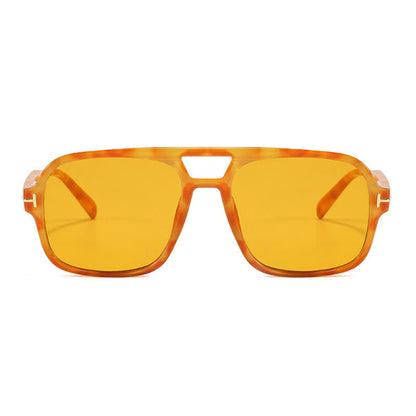 Double Bridges Retro-Vintage Aviator Sunglasses