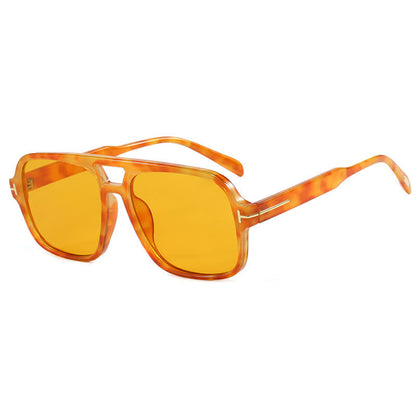 Double Bridges Retro-Vintage Aviator Sunglasses