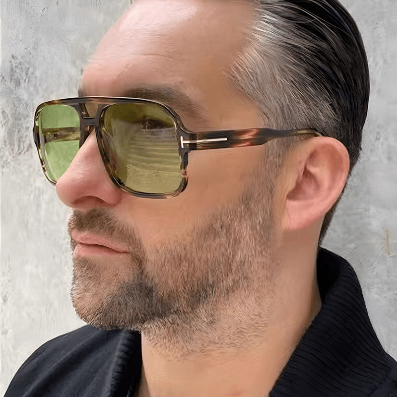 Double Bridges Retro-Vintage Aviator Sunglasses
