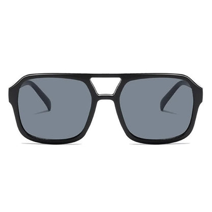 Double Bridges Square Frames Retro-Vintage Sunglasses