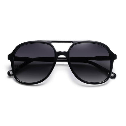 Retro-Vintage Double Bridges Polarized Aviator Sunglasses