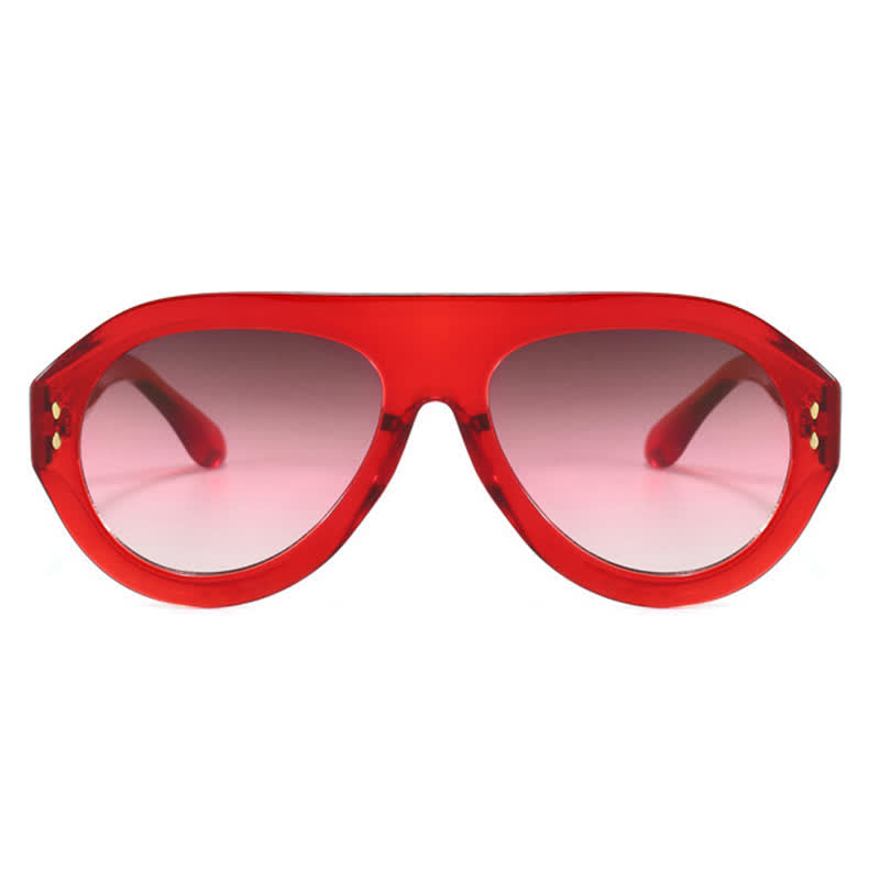 Women's Hipster Aviator Sunglasses