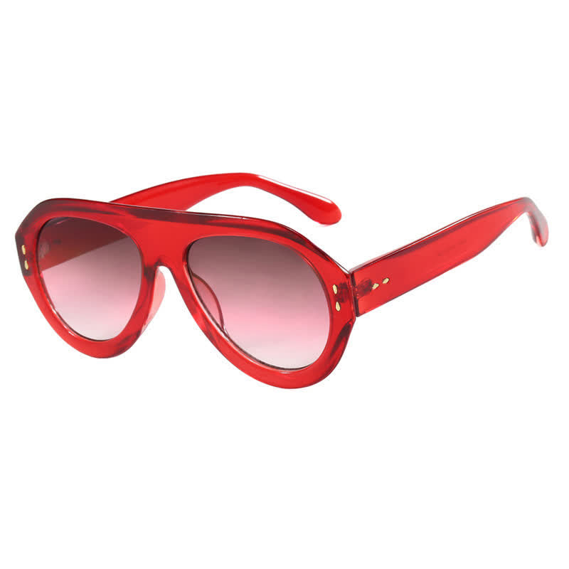 Women's Hipster Aviator Sunglasses