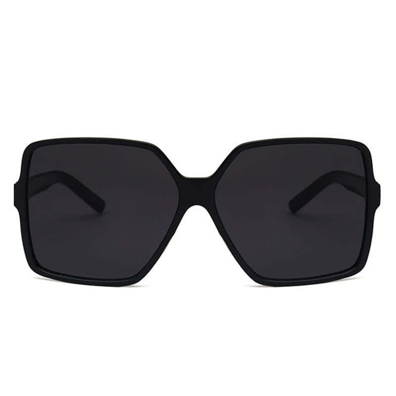 Square Frame Vintage Oversized Sunglasses