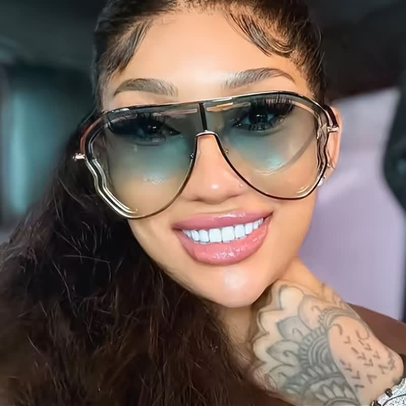Butterfly Frame Fashion Sunglasses