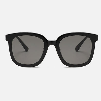 Chic Square Frame Sunglasses with Nylon Lenses