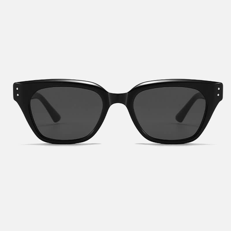 Hipster Classic Square Frame Sunglasses with Nylon Lenses