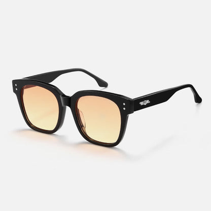 Hipster Unisex Square Frame Sunset Sunglasses